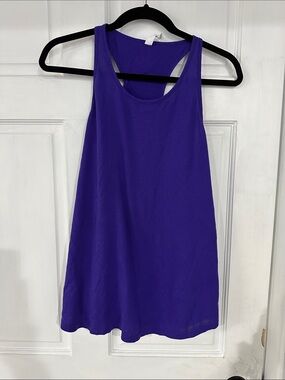 Under Armour Purple Racerback Performance Tank